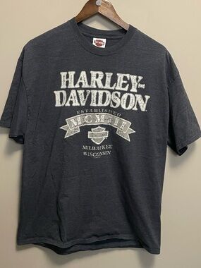 Harley Davidson Grand Canyon Arizona Grey T-Shirt Men’s XL 2006 Y2K